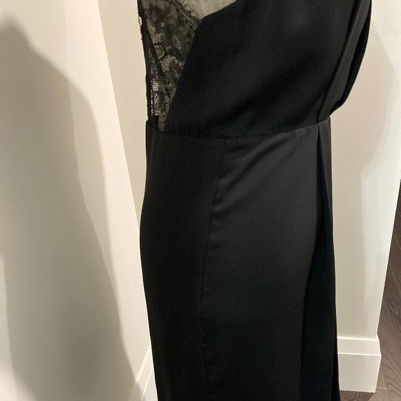 TWIK  l Black Dress with Lace Back l Size Medium - Picture 5 of 9